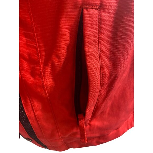 MotoGP Red Jacket With Zipper & Button Front Closure Unisex Large Polyester Bike - Picture 6 of 16